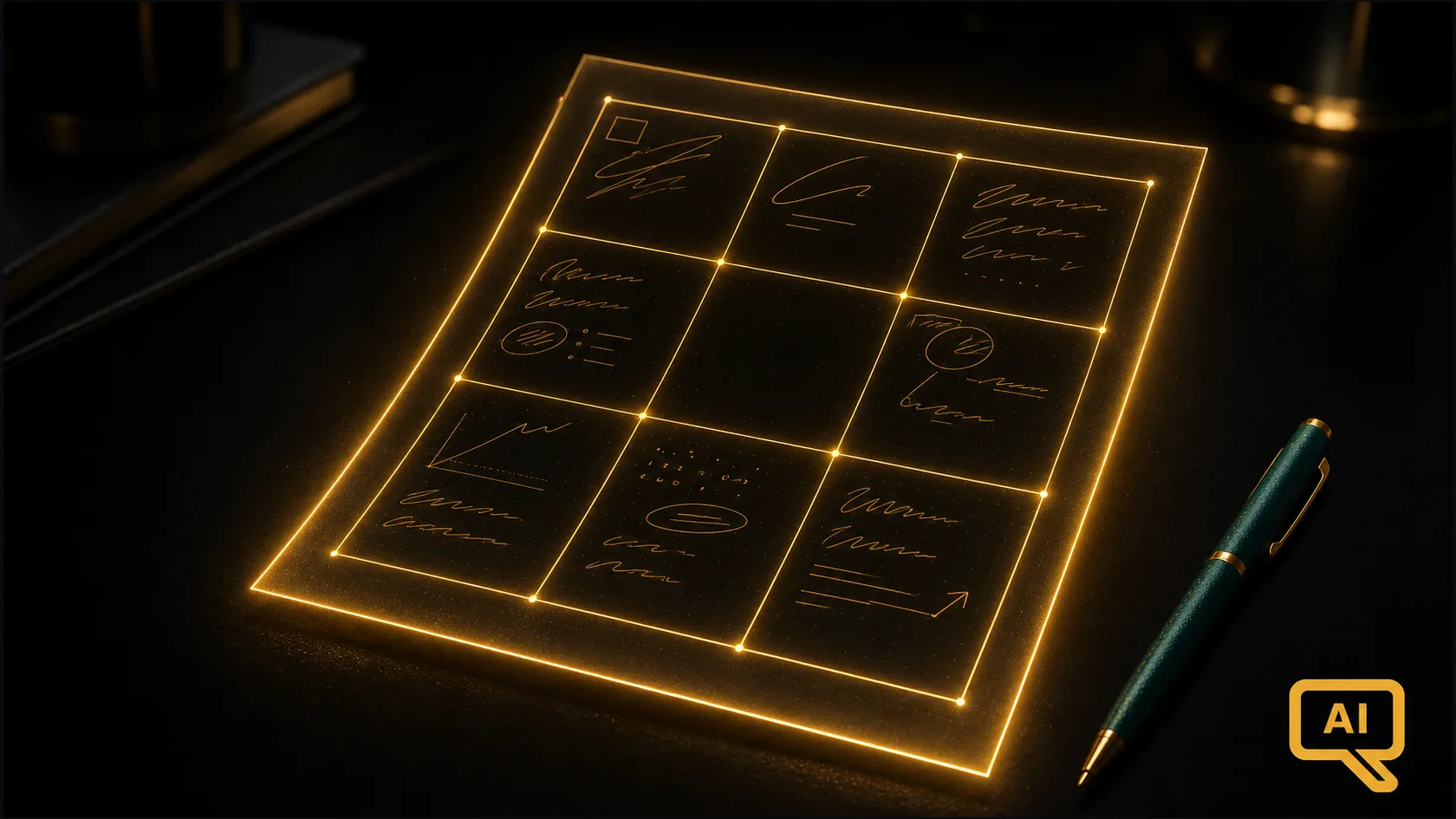 Header: The AI Strategy Canvas