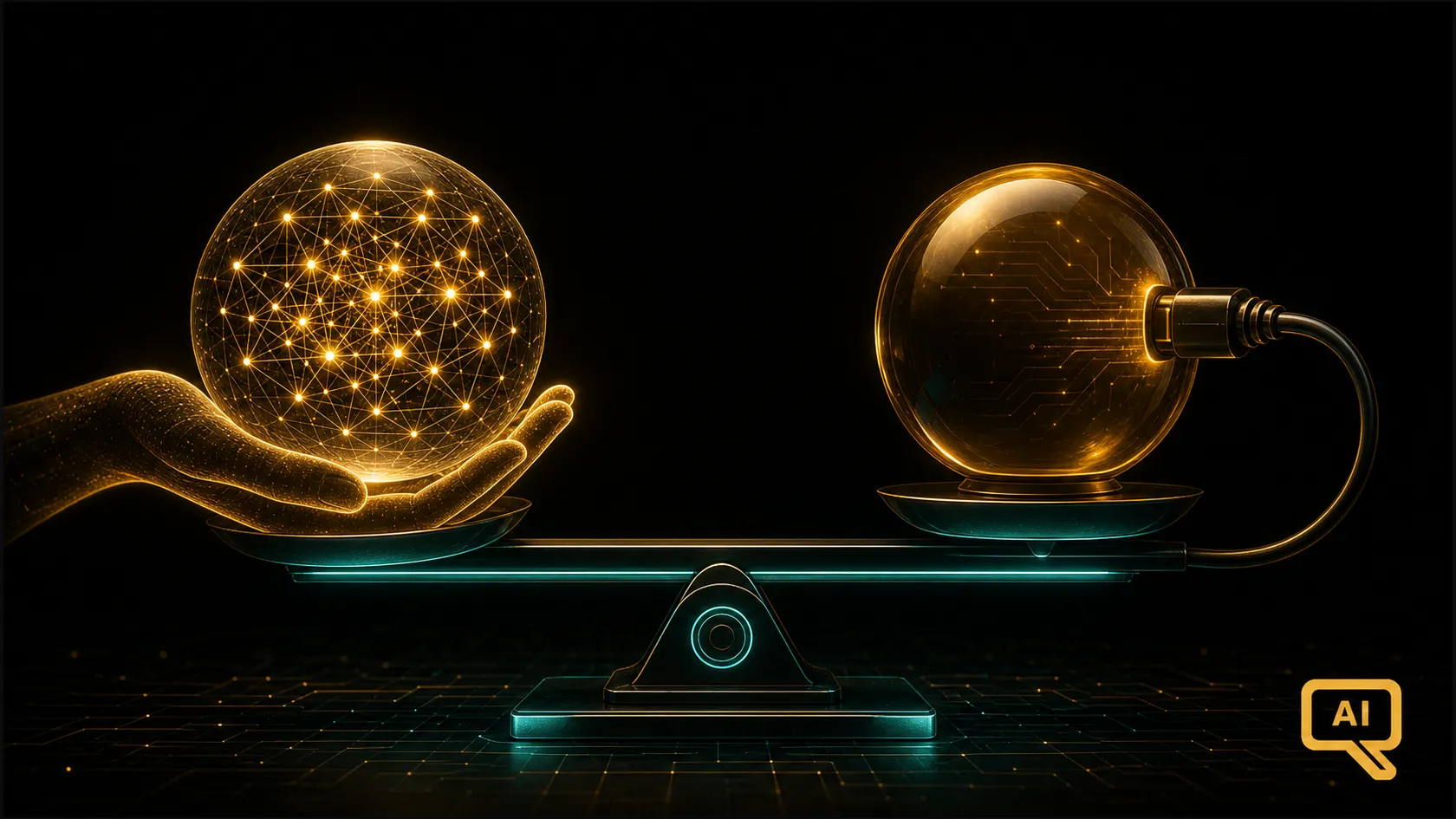 Header: Open Weights vs Proprietary